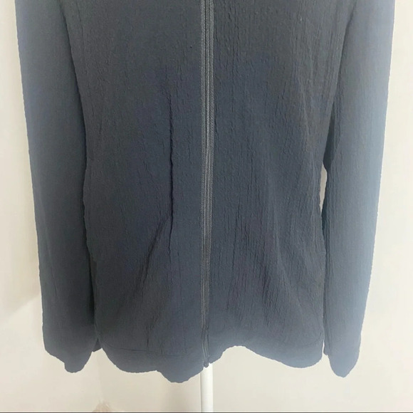 Orvis Jacket Large Black Zipper Front - Picture 9 of 13